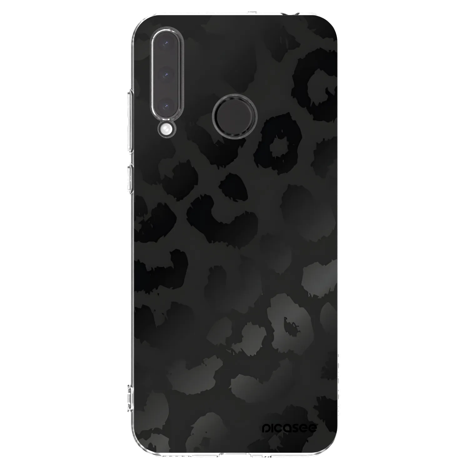 Picasee Honor 20 Lite Hülle - Transparentes Silikon - Midnight Leopard