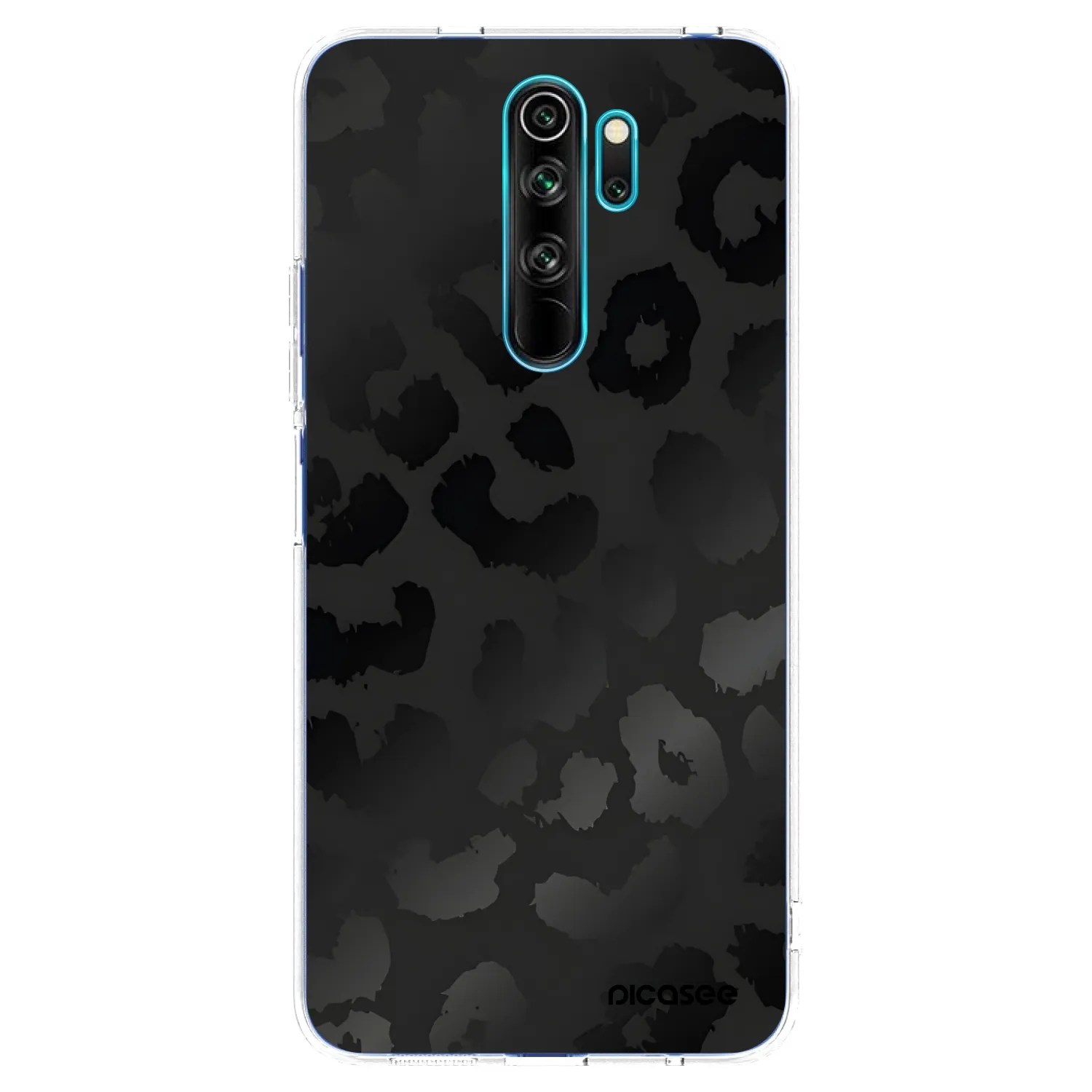 Picasee Xiaomi Redmi Note 8 Pro Hülle - Transparentes Silikon - Midnight Leopard
