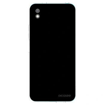 Picasee Xiaomi Redmi 9A Hülle - Schwarzes Silikon - Black Bliss