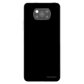 Picasee Xiaomi Poco X3 Pro Hülle - Schwarzes Silikon - Black Bliss