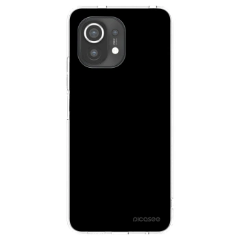 Picasee Xiaomi Mi 11 Hülle - Transparentes Silikon - Black Bliss