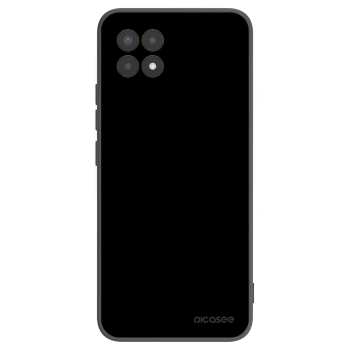 Picasee Realme 8i Hülle - Schwarzes Silikon - Black Bliss