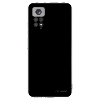Picasee Xiaomi Redmi Note 11S 4G Hülle - Transparentes Silikon - Black Bliss