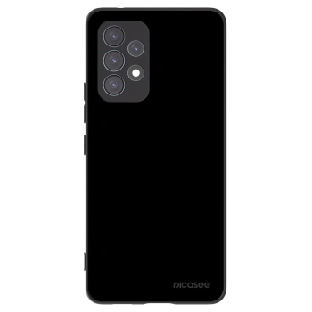 Picasee Samsung Galaxy A53 5G A536 Hülle - Schwarzes Silikon - Black Bliss