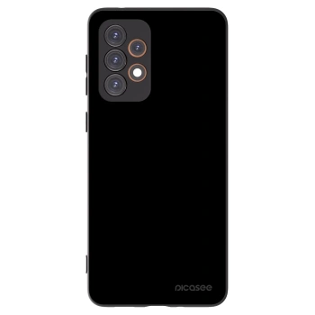 Picasee Samsung Galaxy A33 5G A336 Hülle - Schwarzes Silikon - Black Bliss