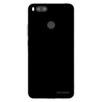 Picasee Xiaomi Redmi A1 Hülle - Transparentes Silikon - Black Bliss