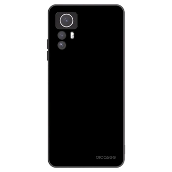 Picasee Xiaomi Redmi Note 12S Hülle - Schwarzes Silikon - Black Bliss
