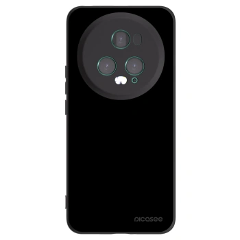Picasee Honor Magic5 Pro Hülle - Schwarzes Silikon - Black Bliss