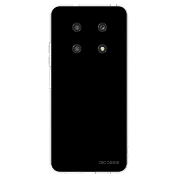 Picasee Honor Magic4 Lite 5G Hülle - Transparentes Silikon - Black Bliss