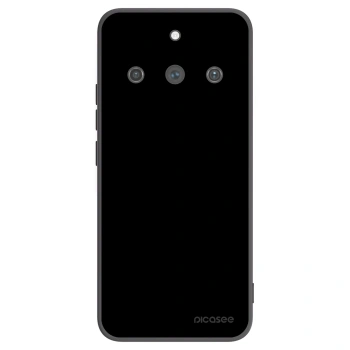 Picasee Realme 11 Pro+ Hülle - Schwarzes Silikon - Black Bliss