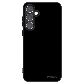 Picasee Samsung Galaxy A55 5G A556B Hülle - Schwarzes Silikon - Black Bliss