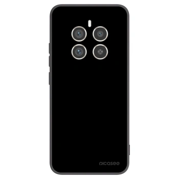 Picasee Realme 12 Pro 5G Hülle - Schwarzes Silikon - Black Bliss