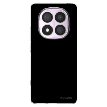 Picasee Xiaomi Redmi Note 14 Pro 4G Hülle - Transparentes Silikon - Black Bliss