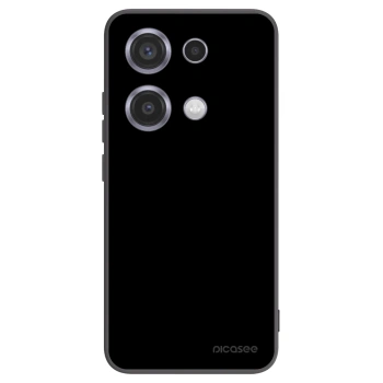 Picasee Xiaomi Redmi Note 14S Hülle - Schwarzes Silikon - Black Bliss