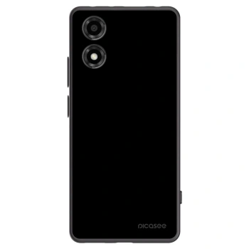 Picasee Motorola Moto E14 Hülle - Schwarzes Silikon - Black Bliss