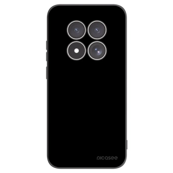 Picasee Xiaomi Redmi Note 15 Pro 4G Hülle - Schwarzes Silikon - Black Bliss