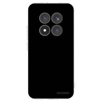 Picasee Xiaomi Redmi Note 15 Pro+ Hülle - Transparentes Silikon - Black Bliss