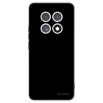 Picasee Xiaomi Redmi Note 15 Hülle - Schwarzes Silikon - Black Bliss