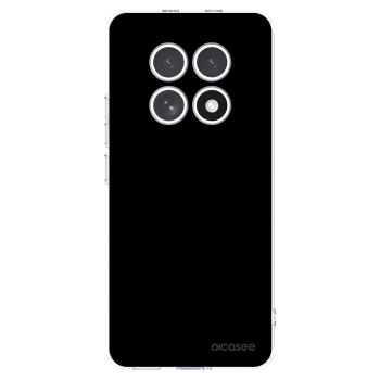 Picasee Xiaomi Redmi Note 15 Hülle - Transparentes Silikon - Black Bliss