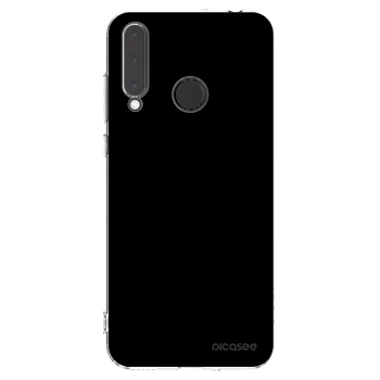 Picasee Honor 20 Lite Hülle - Transparentes Silikon - Black Bliss