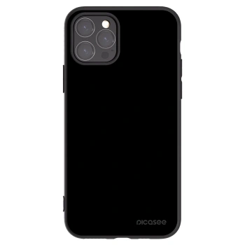 Picasee Apple iPhone 11 Pro Hülle - Schwarzes Silikon - Black Bliss