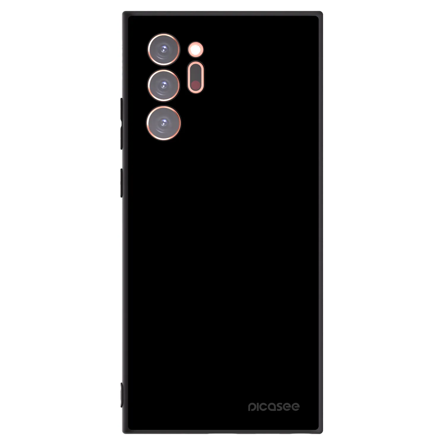 Picasee Samsung Galaxy Note 20 Ultra Hülle - Schwarzes Silikon - Black Bliss