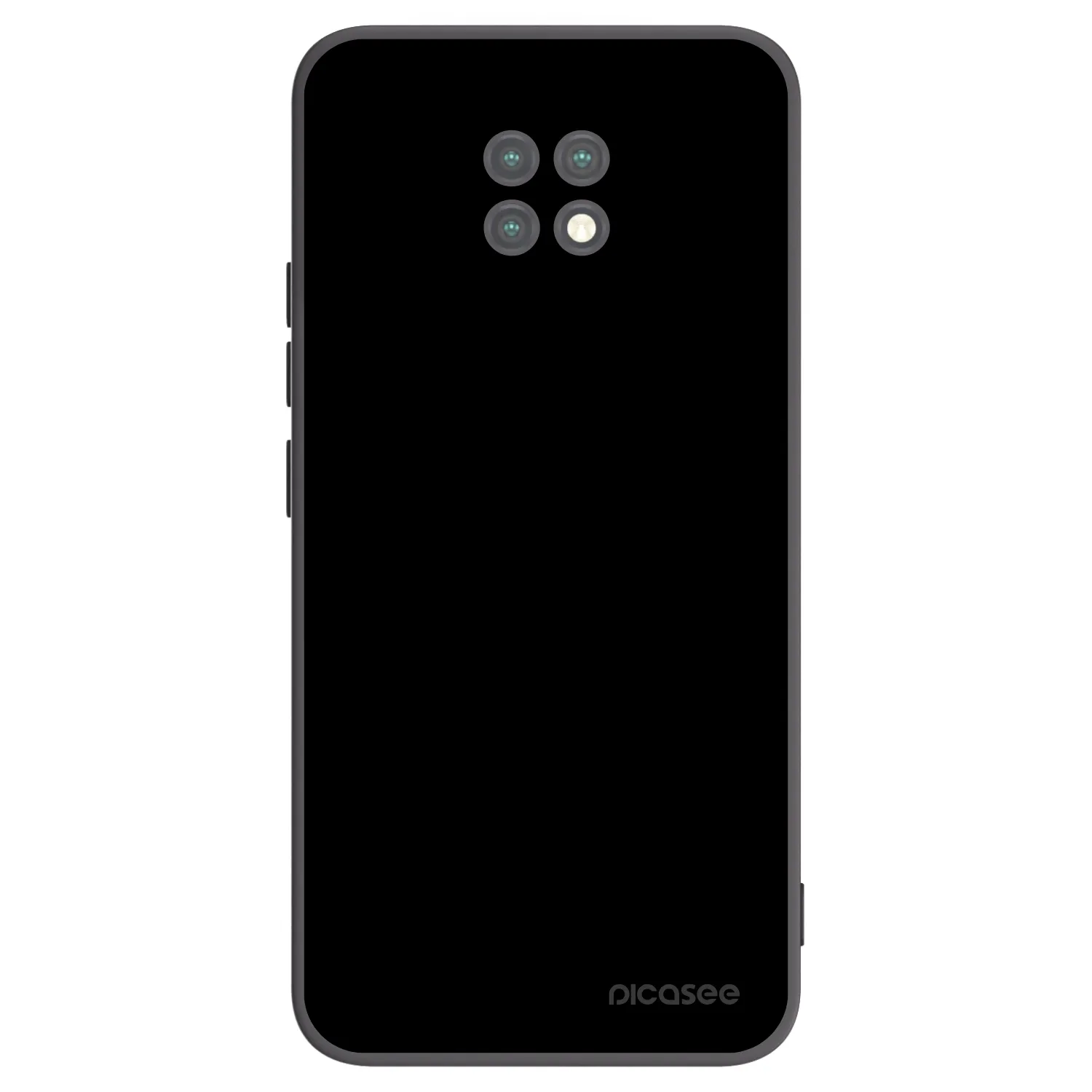 Picasee Xiaomi Redmi Note 9T Hülle - Schwarzes Silikon - Black Bliss