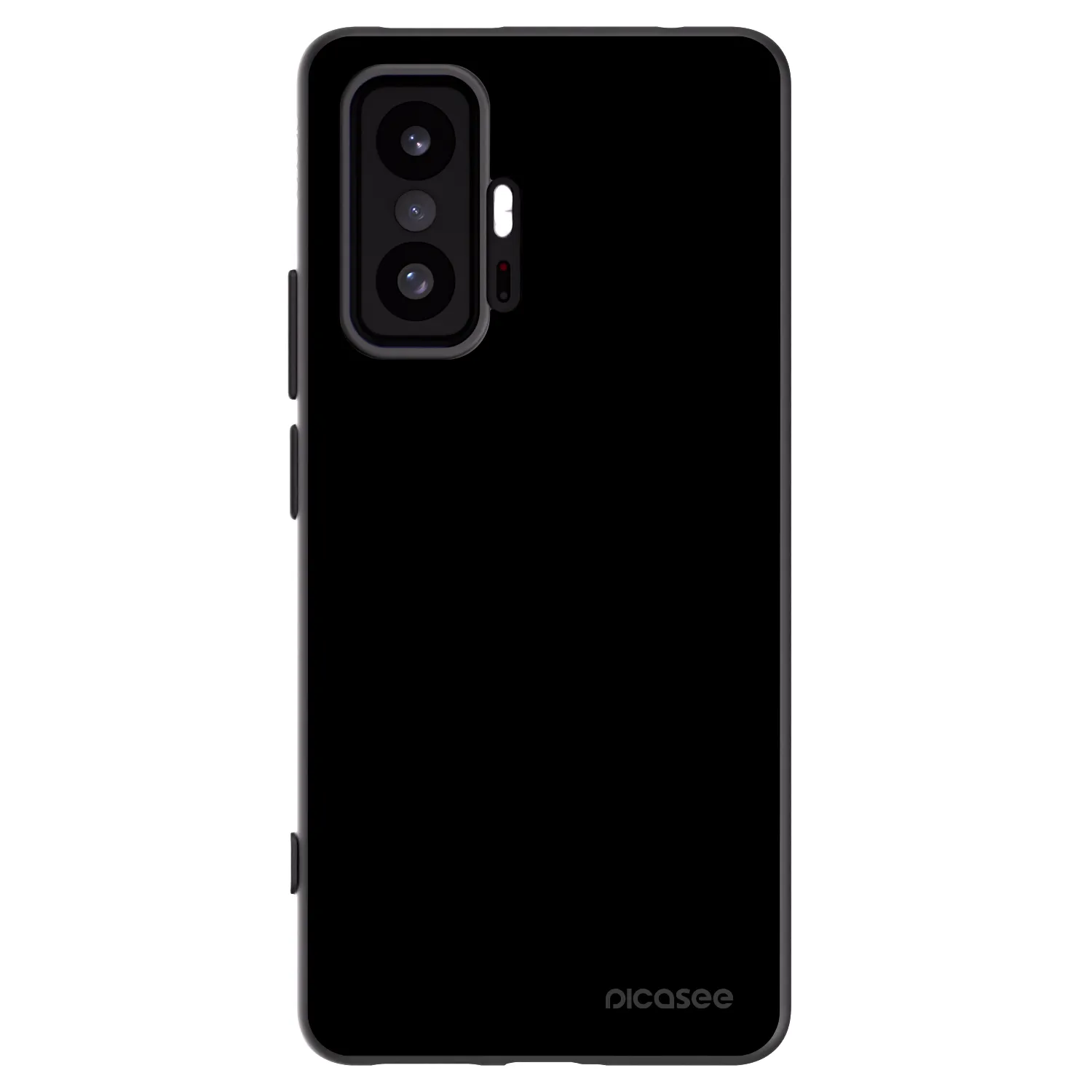 Picasee Xiaomi 11T Hülle - Schwarzes Silikon - Black Bliss