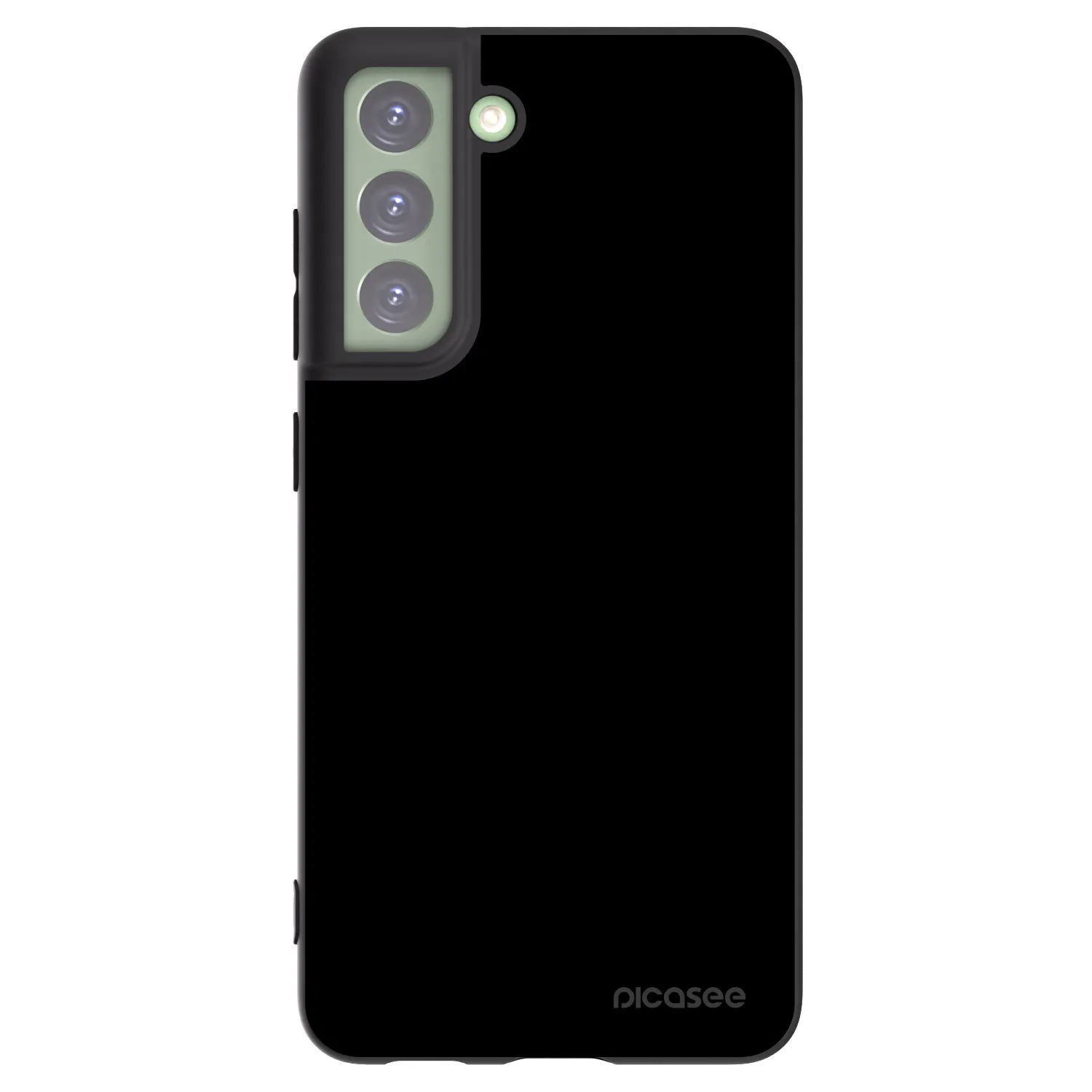 Picasee Samsung Galaxy S21 FE 5G Hülle - Schwarzes Silikon - Black Bliss