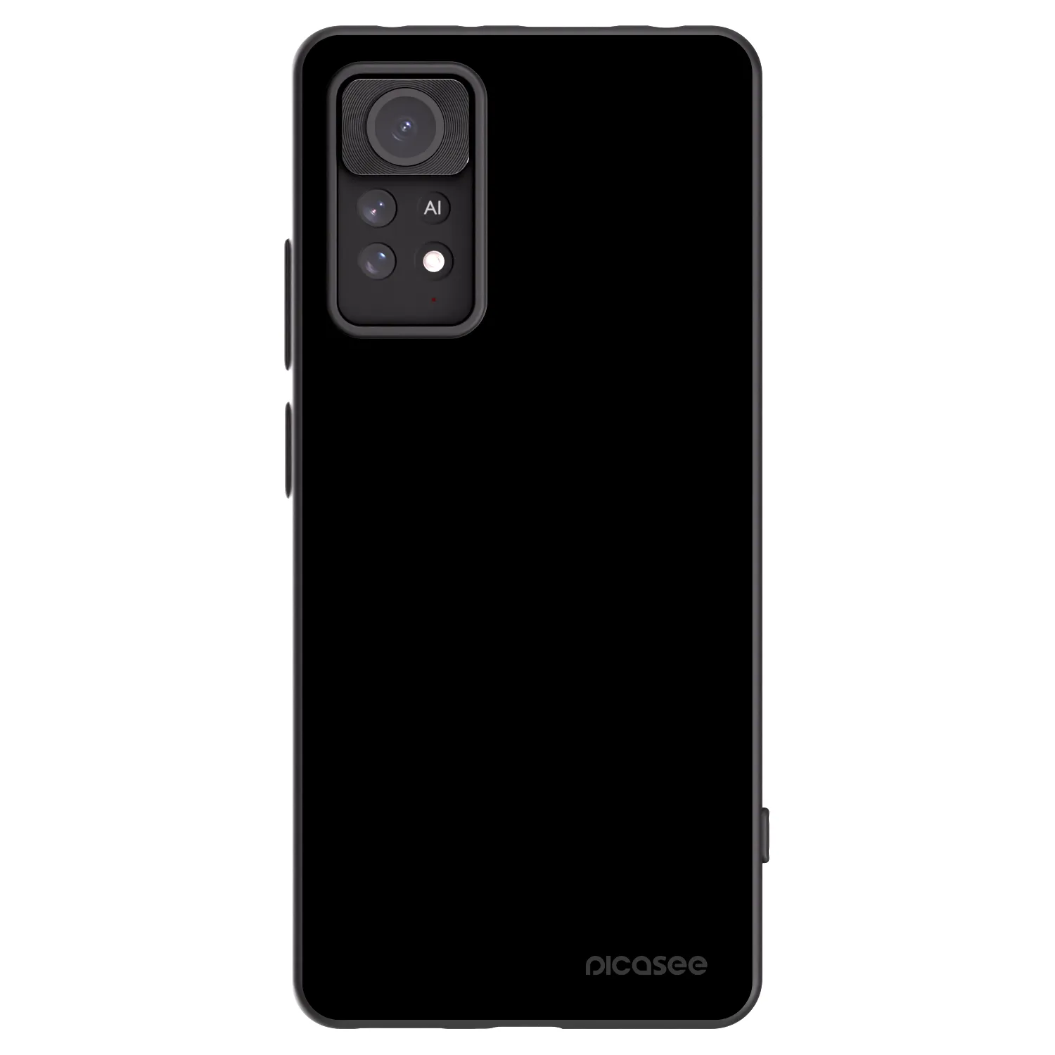 Picasee Xiaomi Redmi Note 11 Pro Hülle - Schwarzes Silikon - Black Bliss
