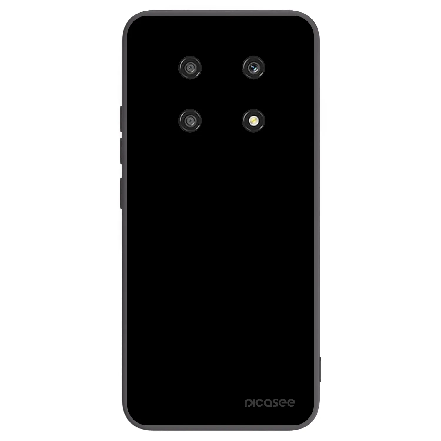 Picasee Honor Magic4 Lite 5G Hülle - Schwarzes Silikon - Black Bliss