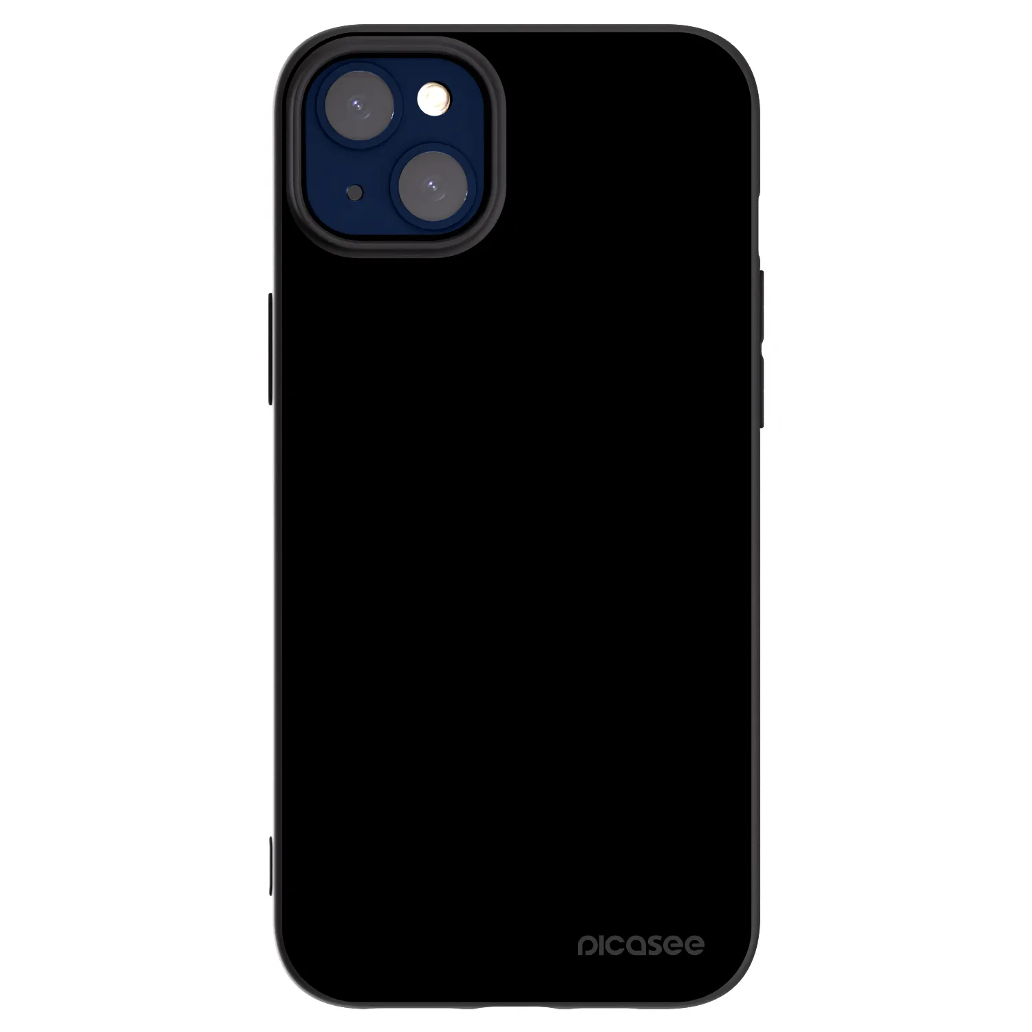 Picasee Apple iPhone 14 Plus Hülle - Schwarzes Silikon - Black Bliss