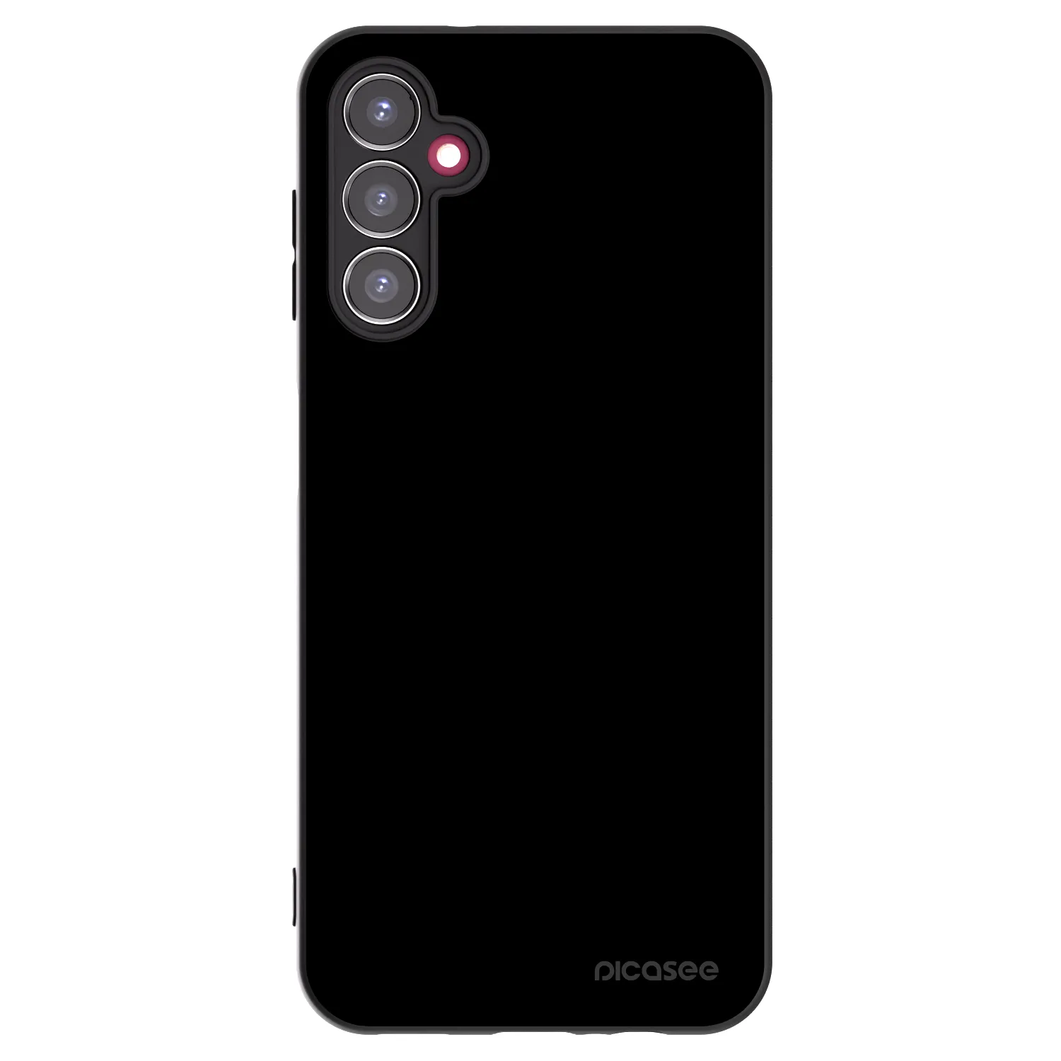 Picasee Samsung Galaxy A14 5G A146P Hülle - Schwarzes Silikon - Black Bliss