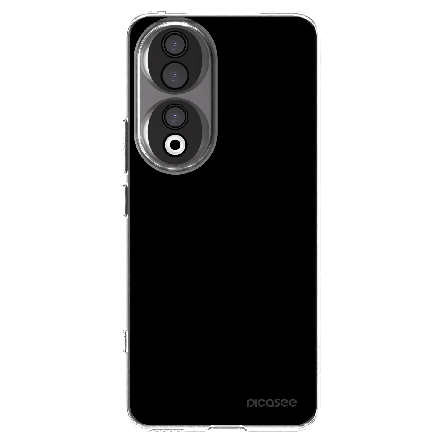Picasee Honor 90 5G Hülle - Transparentes Silikon - Black Bliss