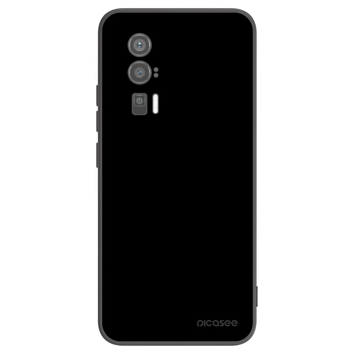 Picasee Xiaomi Poco F5 Pro 5G Hülle - Schwarzes Silikon - Black Bliss