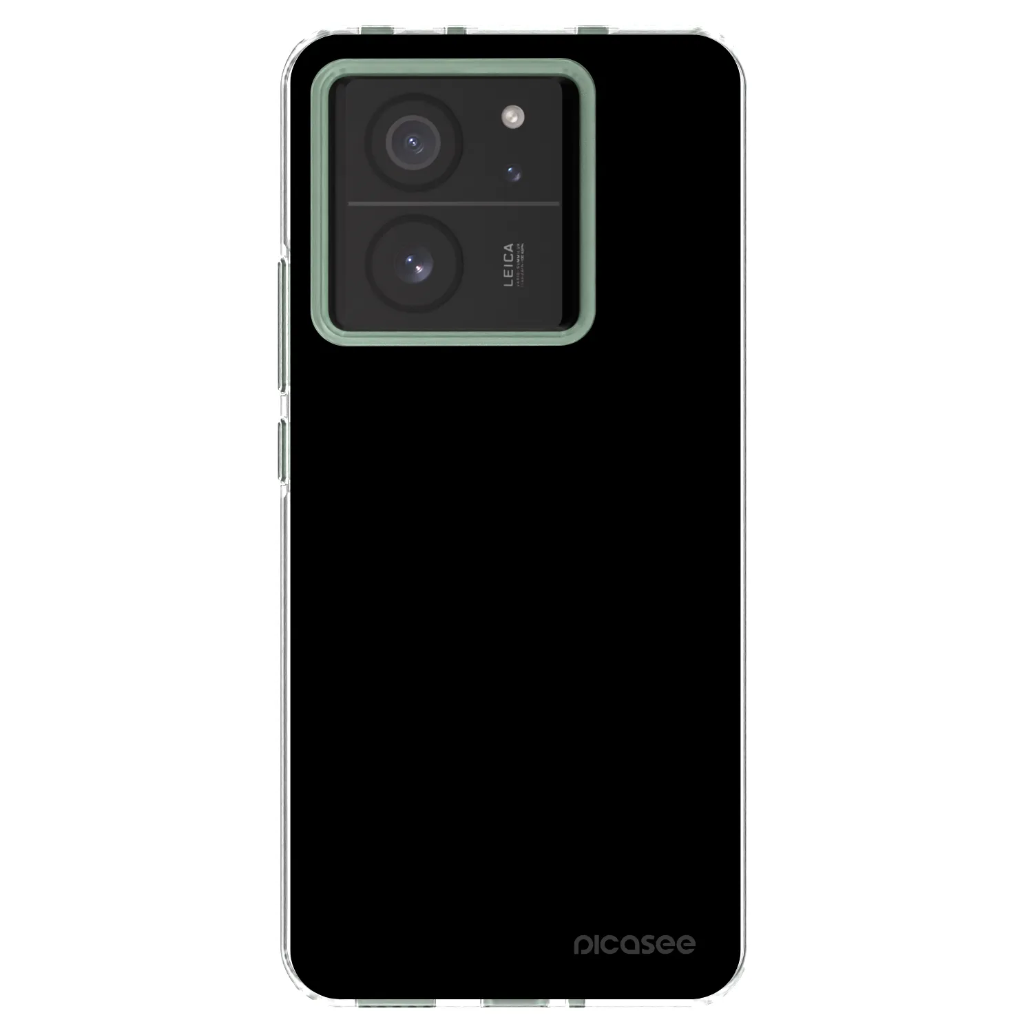 Picasee Xiaomi 13T Hülle - Transparentes Silikon - Black Bliss