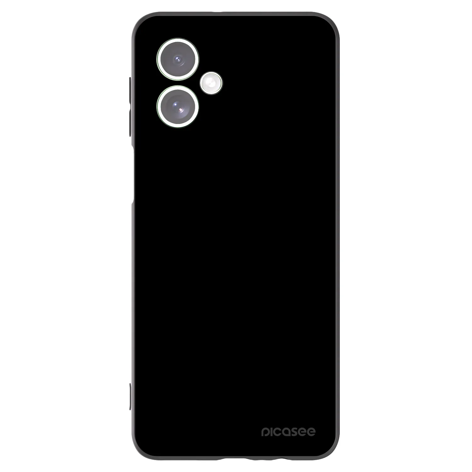 Picasee Motorola Moto G54 5G Hülle - Schwarzes Silikon - Black Bliss