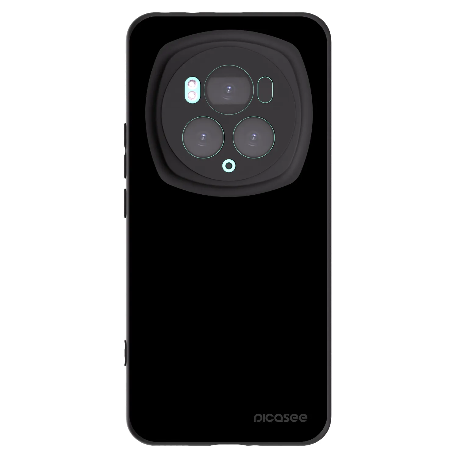 Picasee Honor Magic6 Pro Hülle - Schwarzes Silikon - Black Bliss