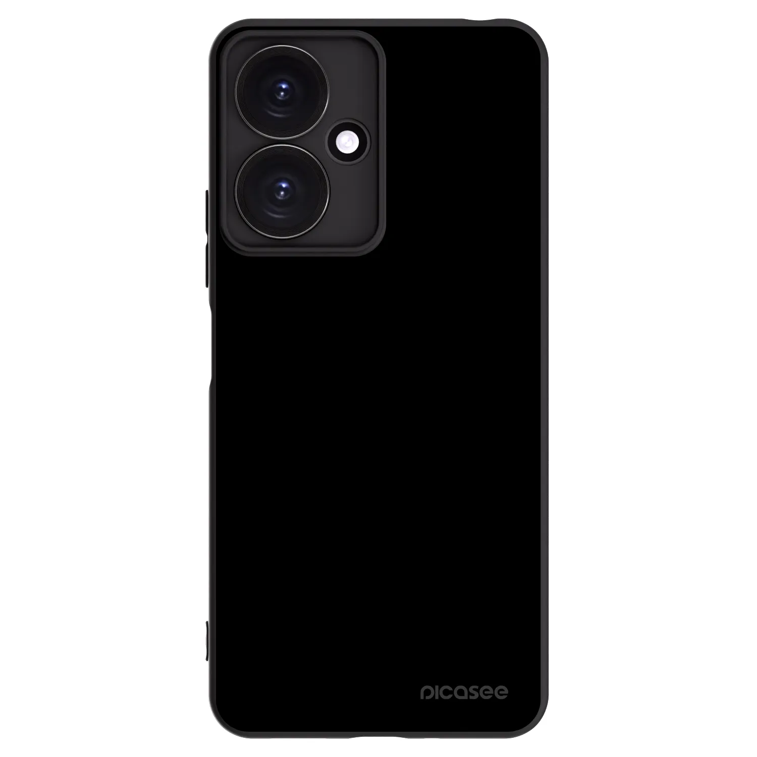 Picasee Xiaomi Redmi 13C 5G Hülle - Schwarzes Silikon - Black Bliss