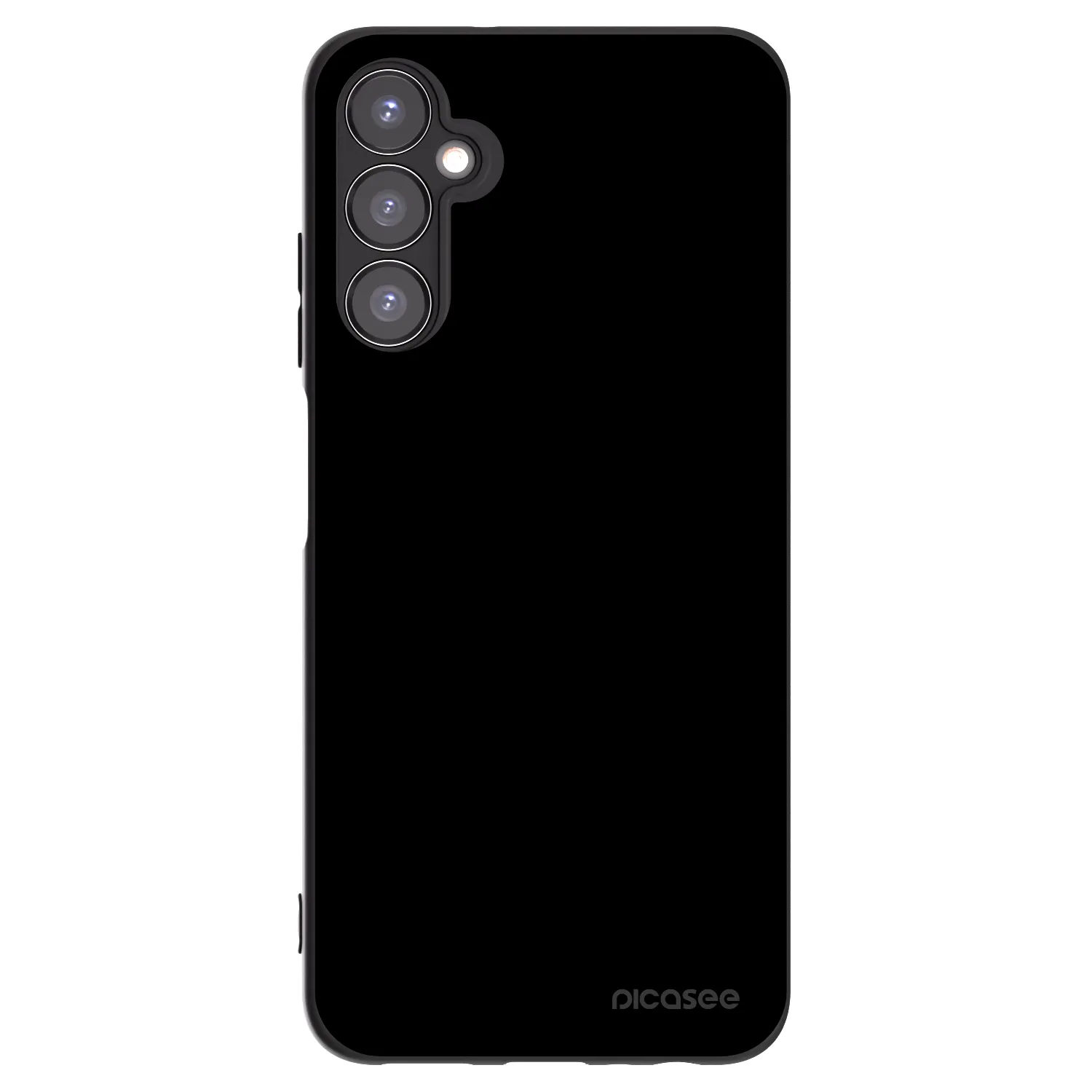 Picasee Samsung Galaxy A05s A057G Hülle - Schwarzes Silikon - Black Bliss