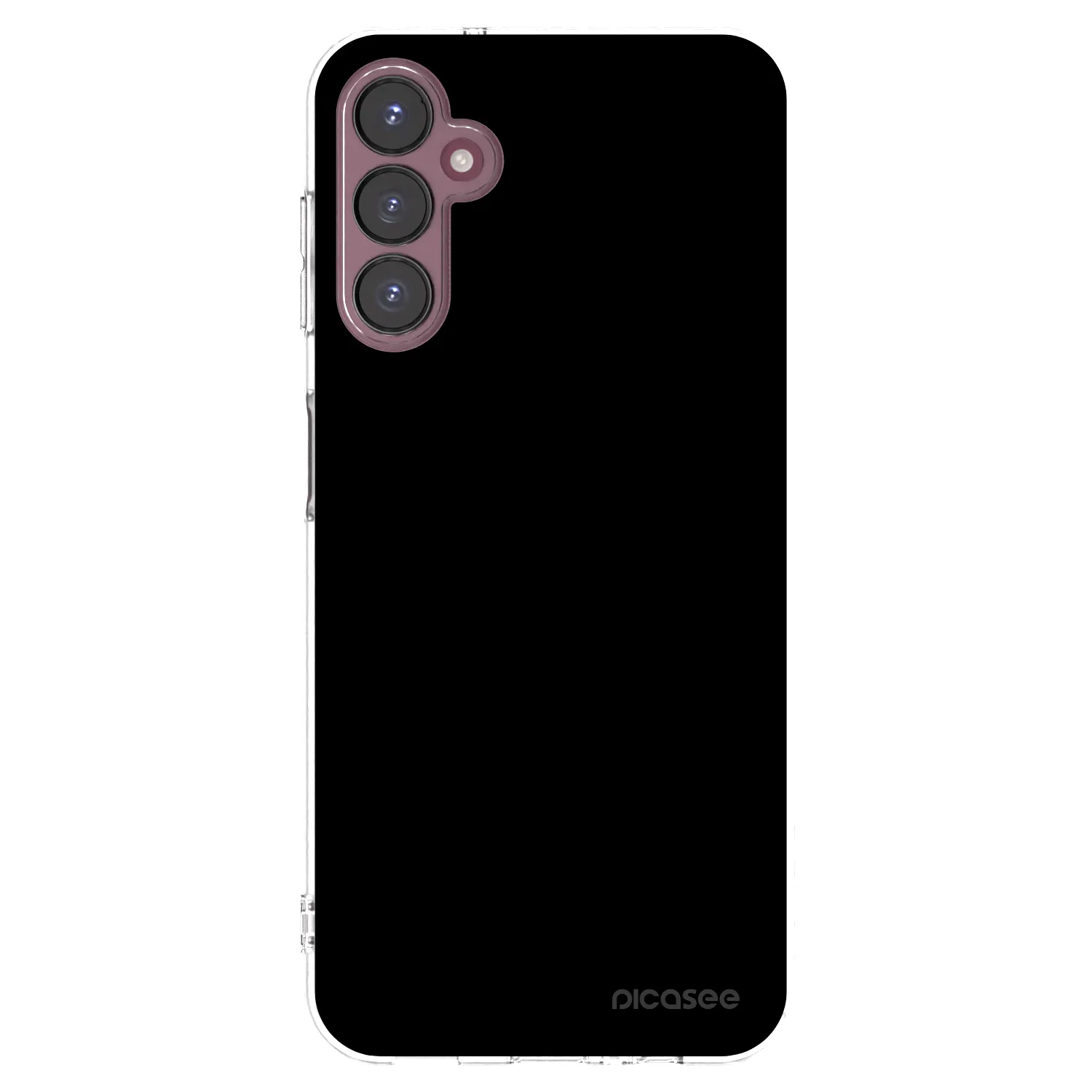 Picasee Samsung Galaxy A05s A057G Hülle - Transparentes Silikon - Black Bliss
