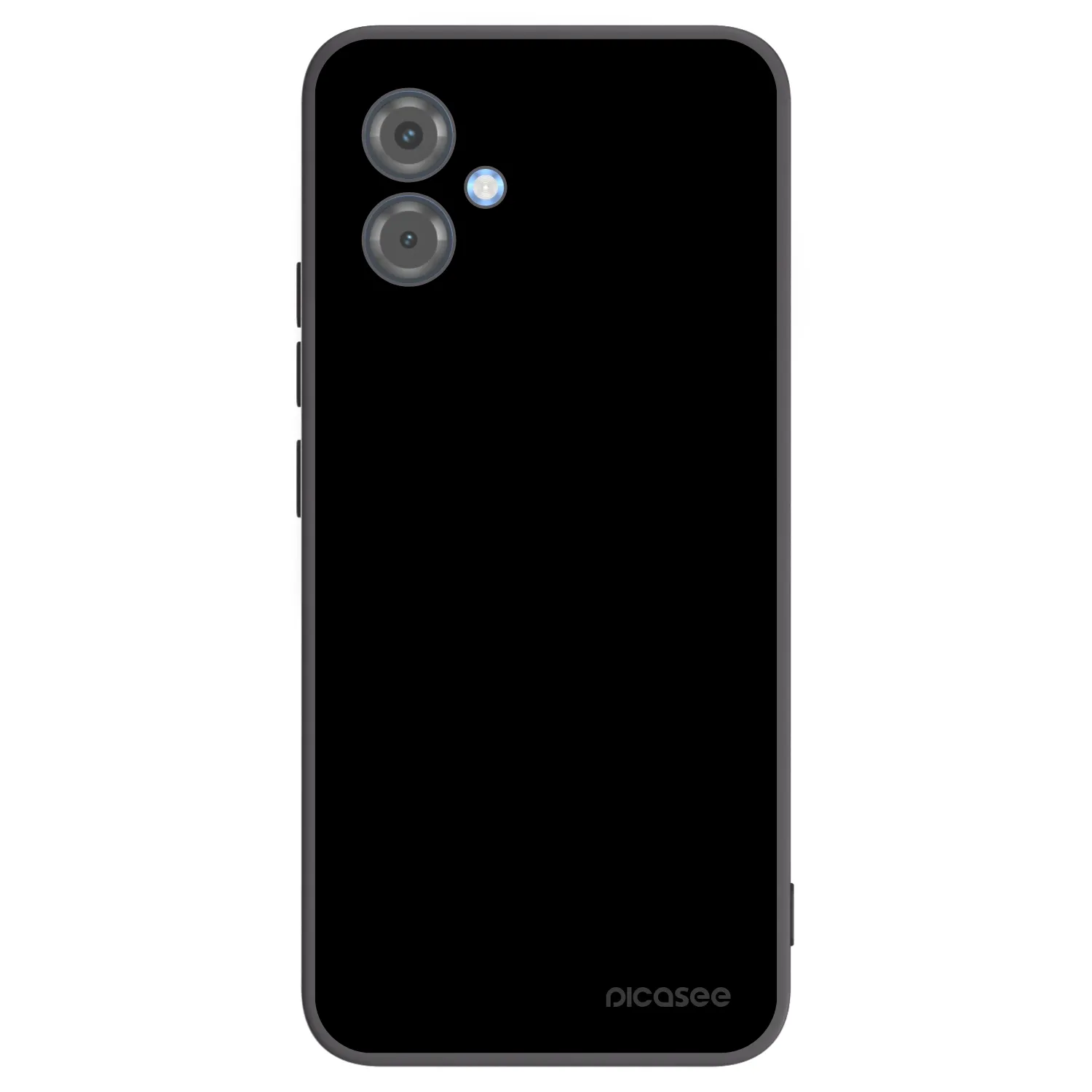 Picasee Motorola Moto G14 Hülle - Schwarzes Silikon - Black Bliss
