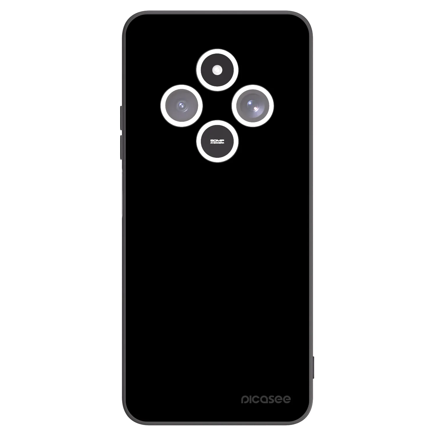 Picasee Xiaomi Redmi 14C Hülle - Schwarzes Silikon - Black Bliss