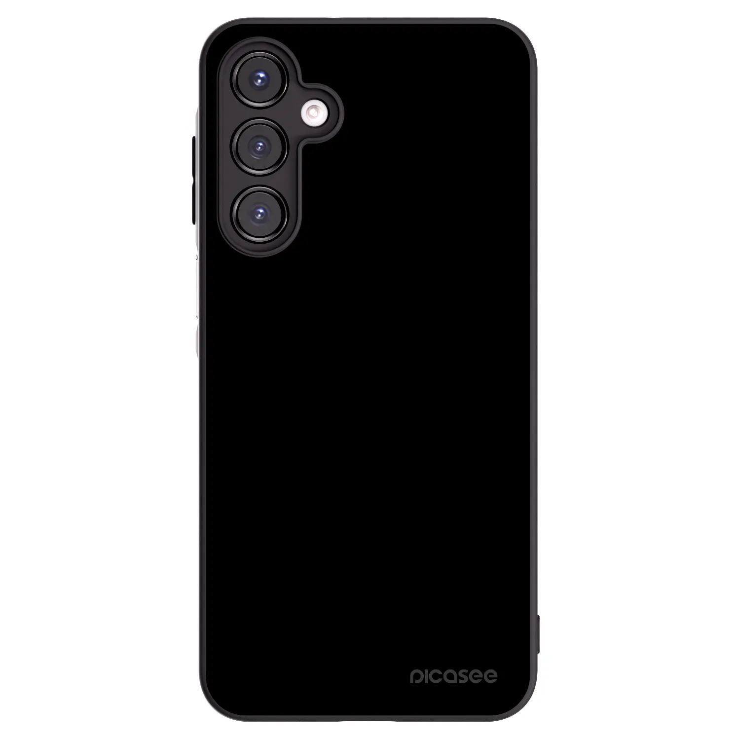Picasee Samsung Galaxy A16 5G Hülle - Schwarzes Silikon - Black Bliss