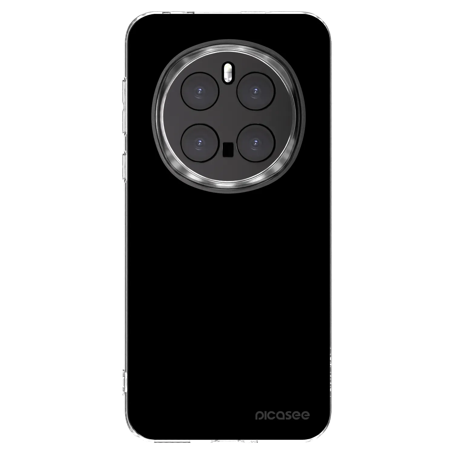 Picasee Honor Magic7 Pro 5G Hülle - Transparentes Silikon - Black Bliss