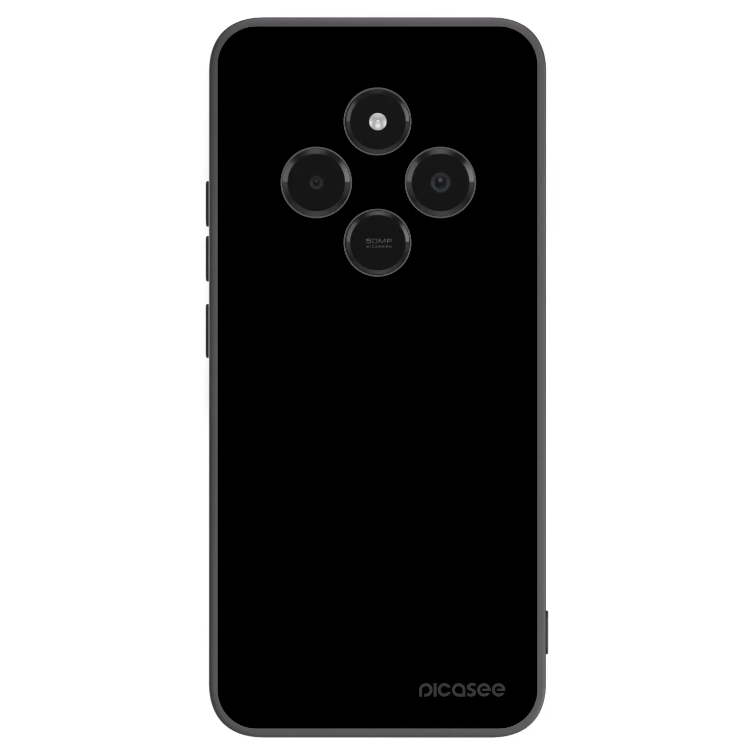 Picasee Xiaomi Poco C75 Hülle - Schwarzes Silikon - Black Bliss