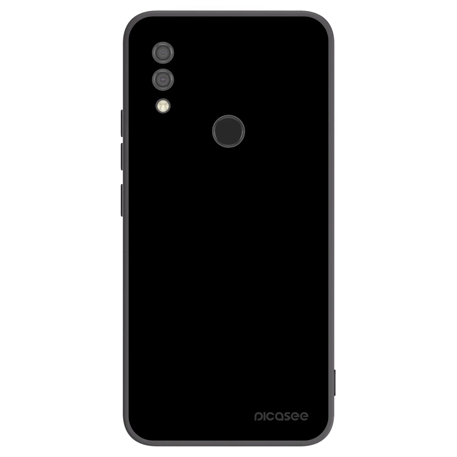 Picasee Xiaomi Redmi 7 Hülle - Schwarzes Silikon - Black Bliss
