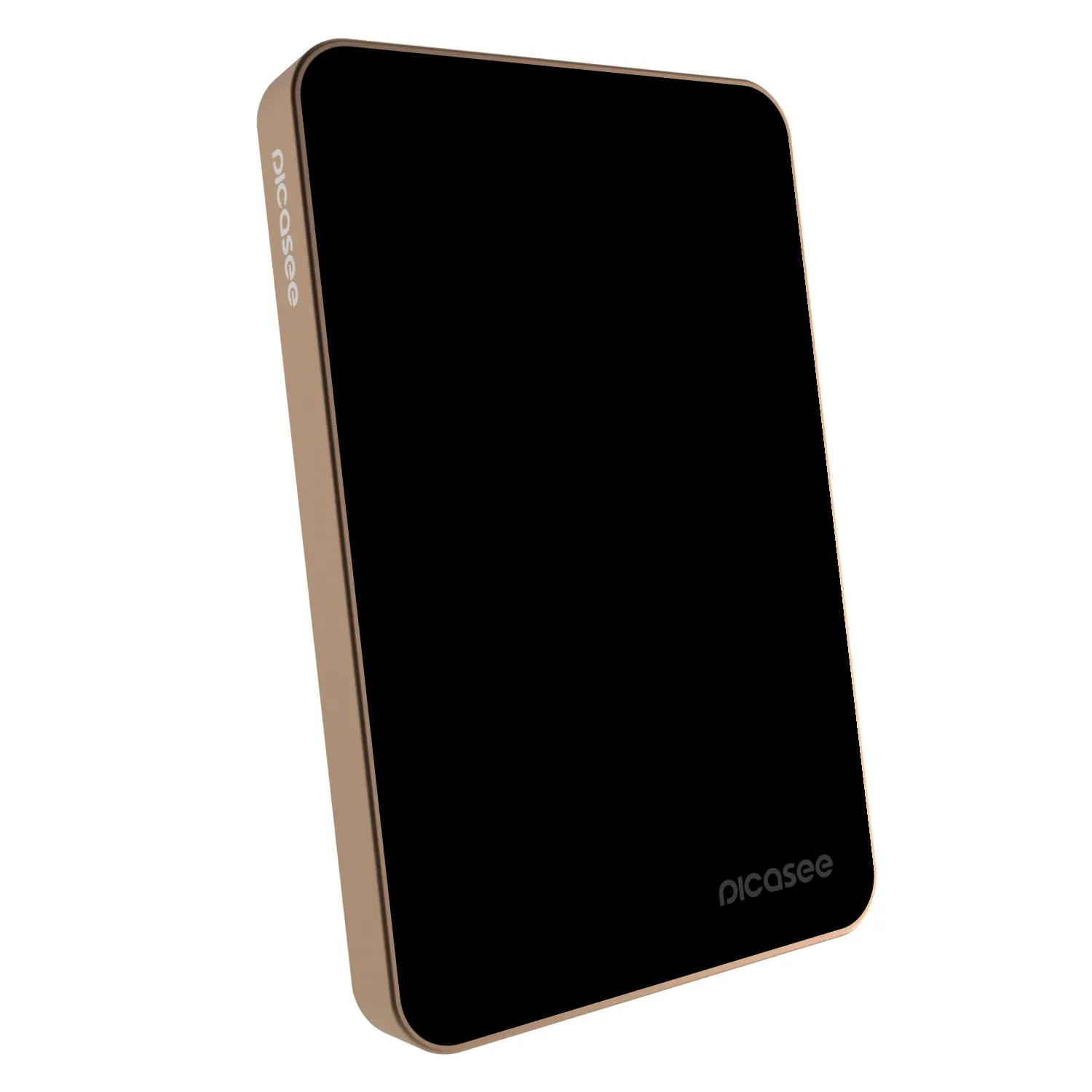 Picasee Powerbank mit MagSafe 5 000 mAh Golden - Black Bliss