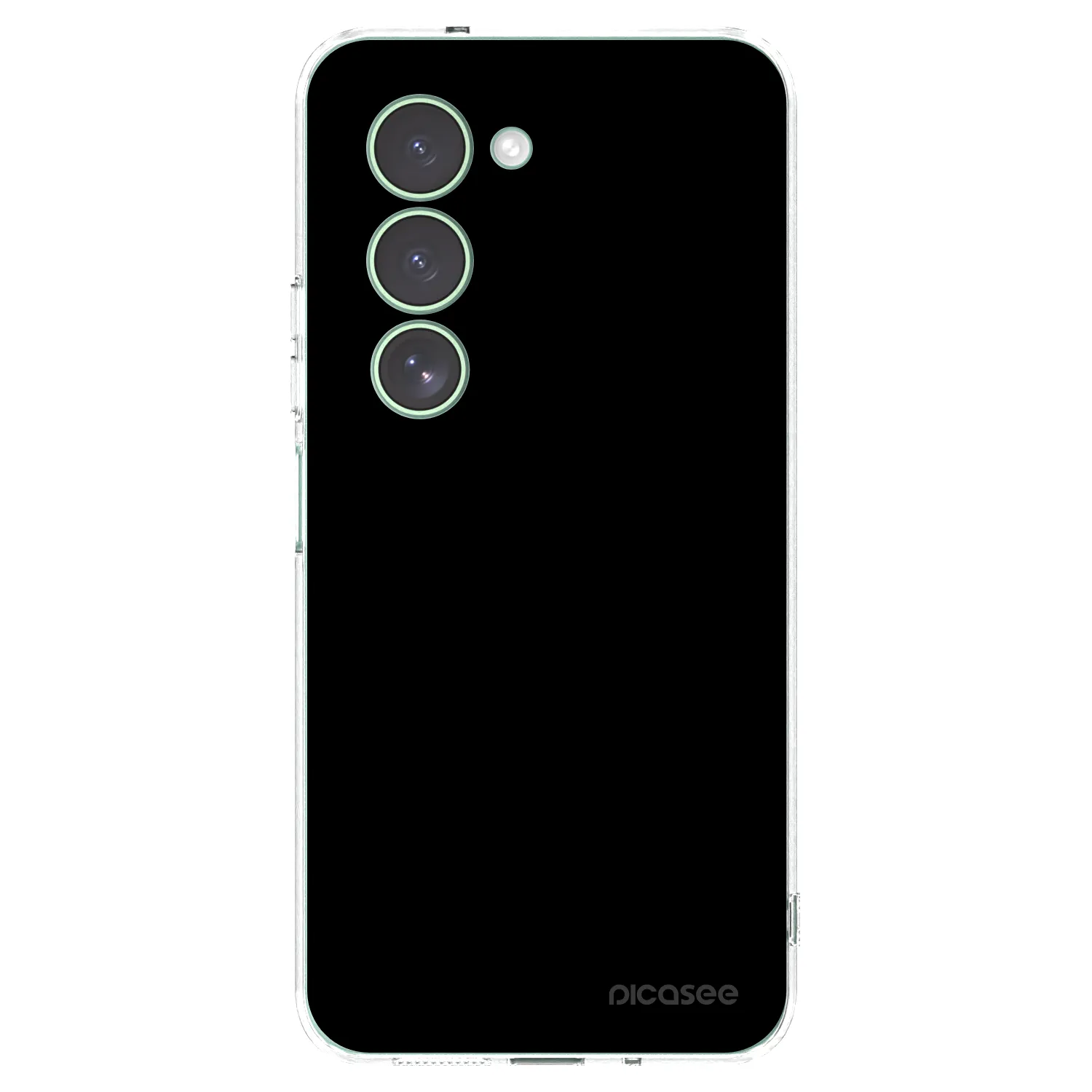Picasee Xiaomi Redmi 15 5G Hülle - Transparentes Silikon - Black Bliss