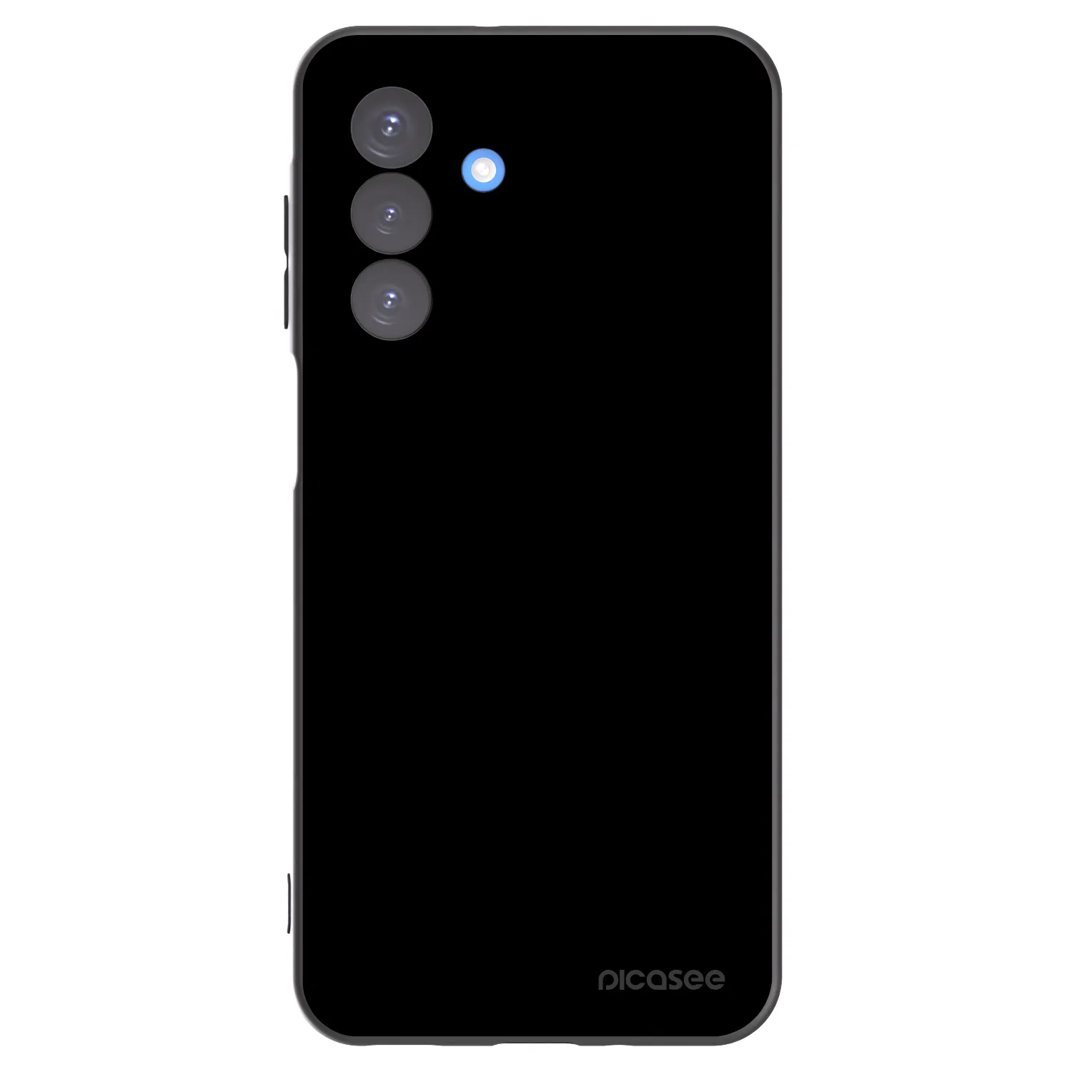 Picasee Samsung Galaxy A17 5G Hülle - Schwarzes Silikon - Black Bliss